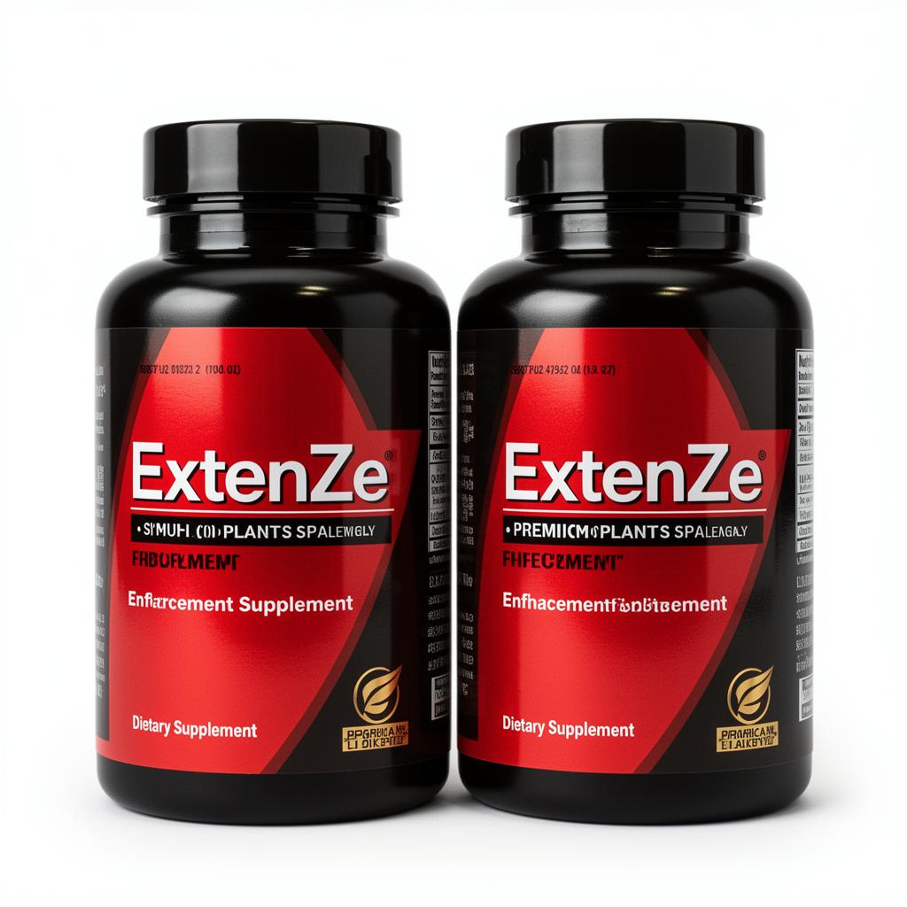ExtenZe Male Enhancement supplement bottles